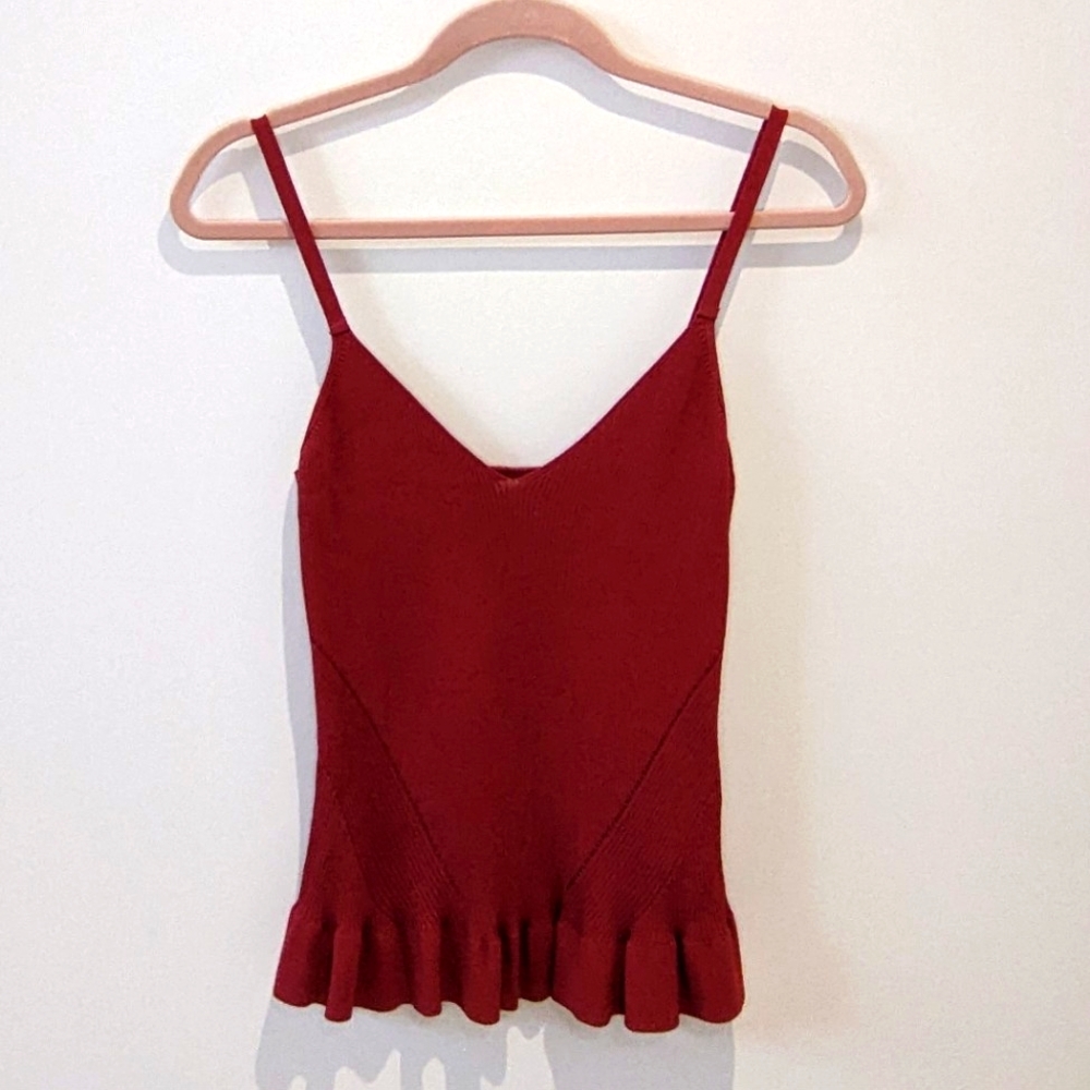Sandro Ribbed Tank Top BNWT - Picture 1 of 4